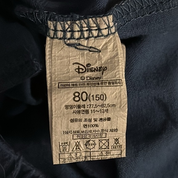 Disney Short Pajamas Set Cotton Printed Shorts/Short Sleeve Top W/ Mickey Mouse - Picture 4 of 7